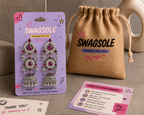 SwagSole Kashmiri Korean Style Geometric Drop Earrings | Streetwear Fashion