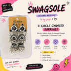 SwagSole Kashmiri Korean Style Geometric Drop Earrings | Streetwear Fashion