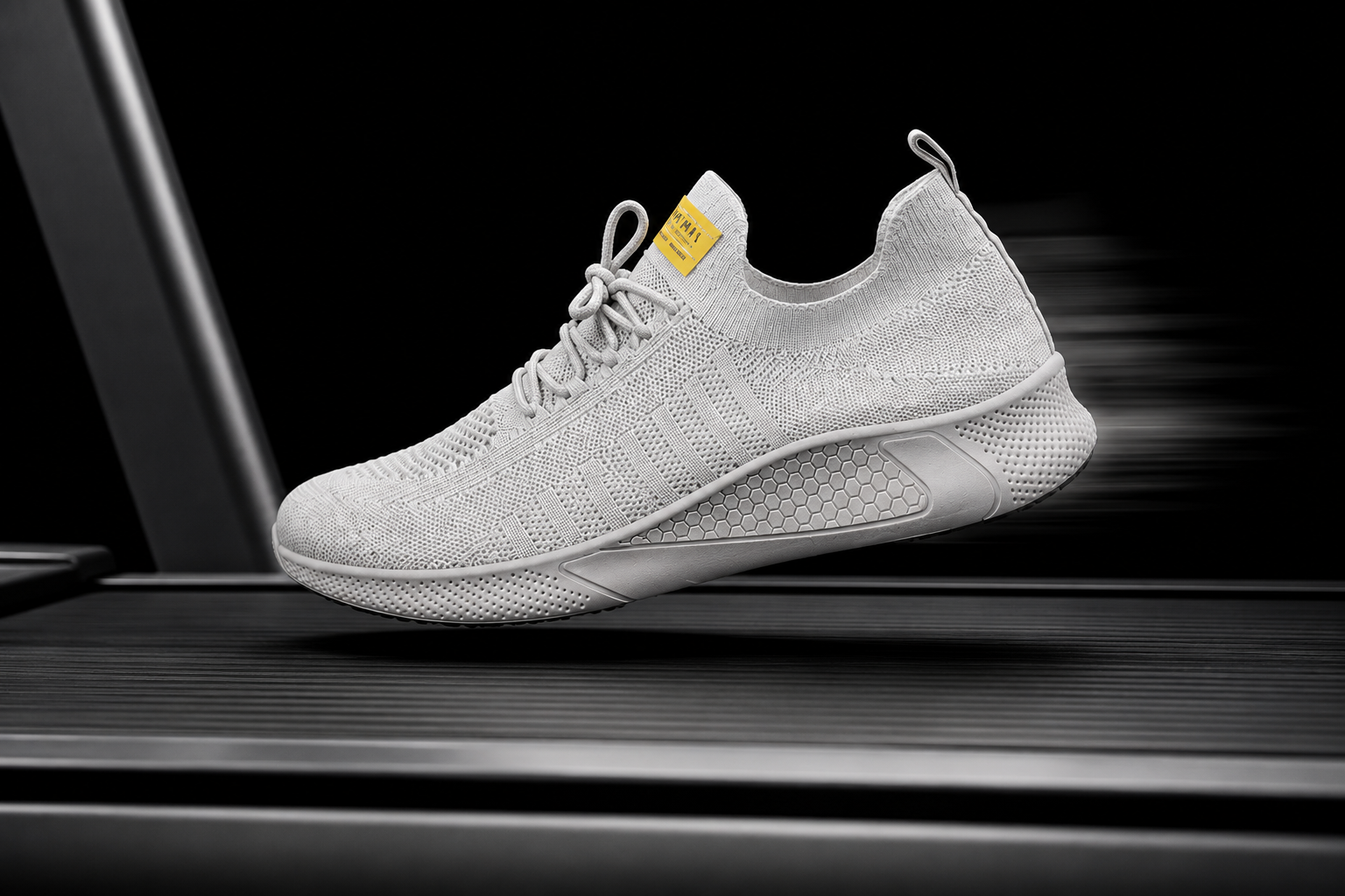 SWAGSOLE Luxury Inspired White Comfort Trainers | Sixty ml