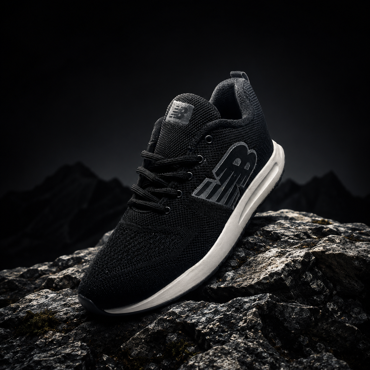 SWAGSOLE Urban Active Black Sports Shoes | Neo bond series
