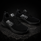 SWAGSOLE Urban Active Black Sports Shoes | Neo bond series