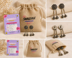 SwagSole Traditional Oxidised Jhumka Earrings for Women