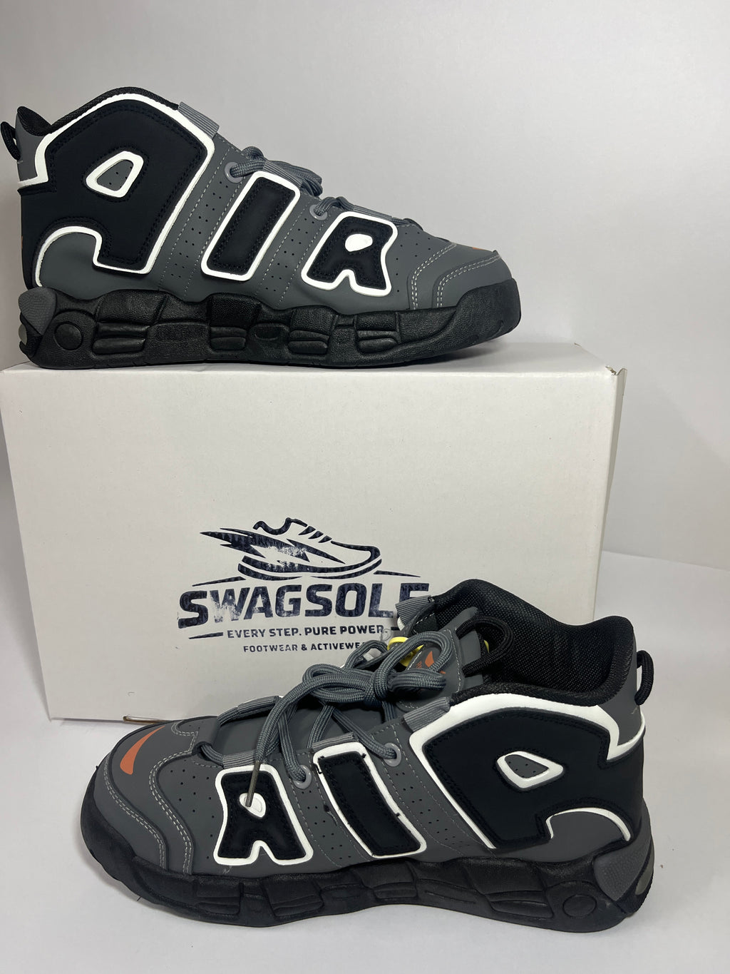 SWAGSOLE Boot Sports Shoes for Men & Women | Cushioned Air Sole | Free Socks Included | Bevon Series