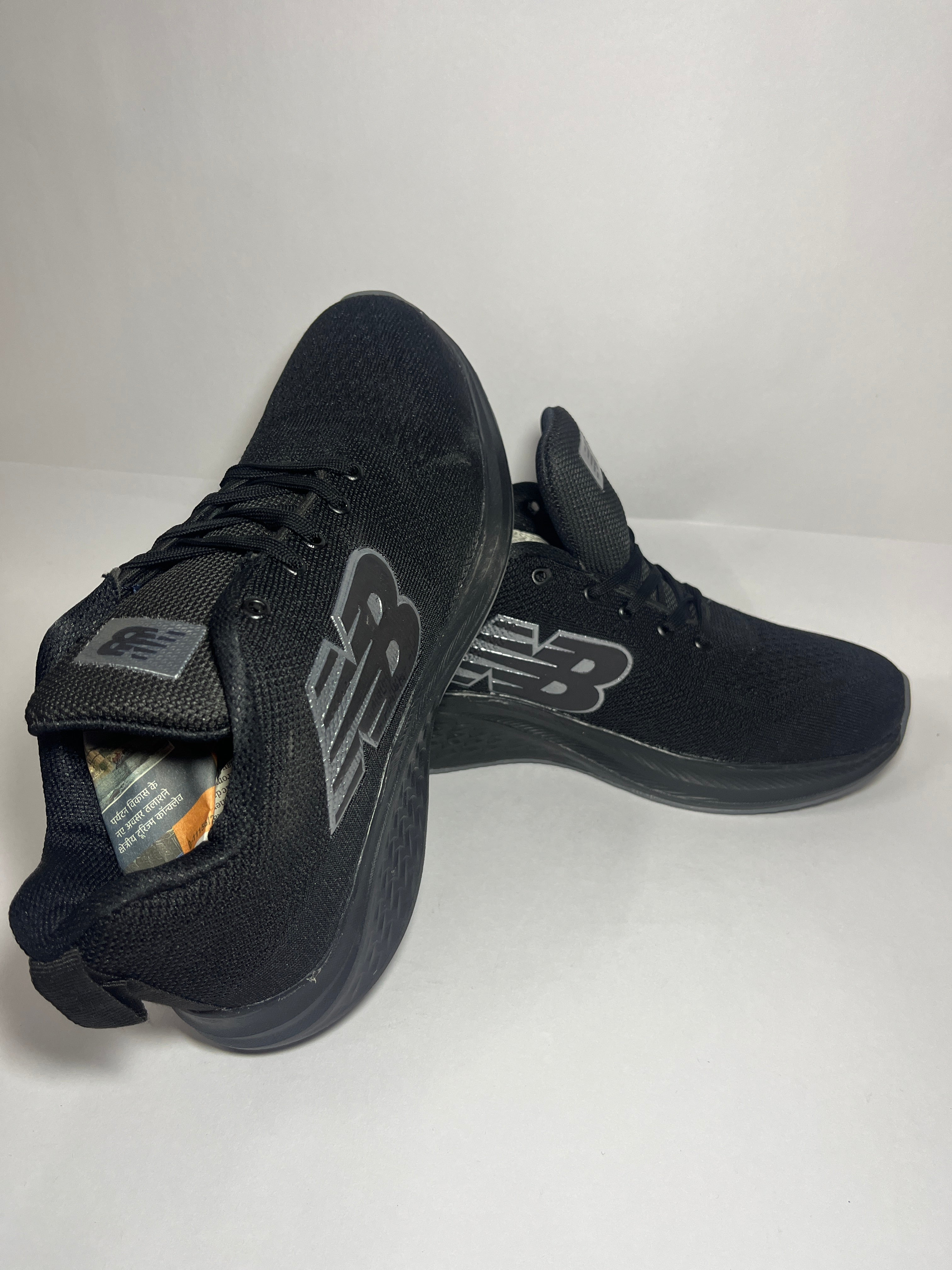 SWAGSOLE Urban Active Black Sports Shoes | Neo bond series