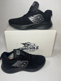 SWAGSOLE Urban Active Black Sports Shoes | Neo bond series