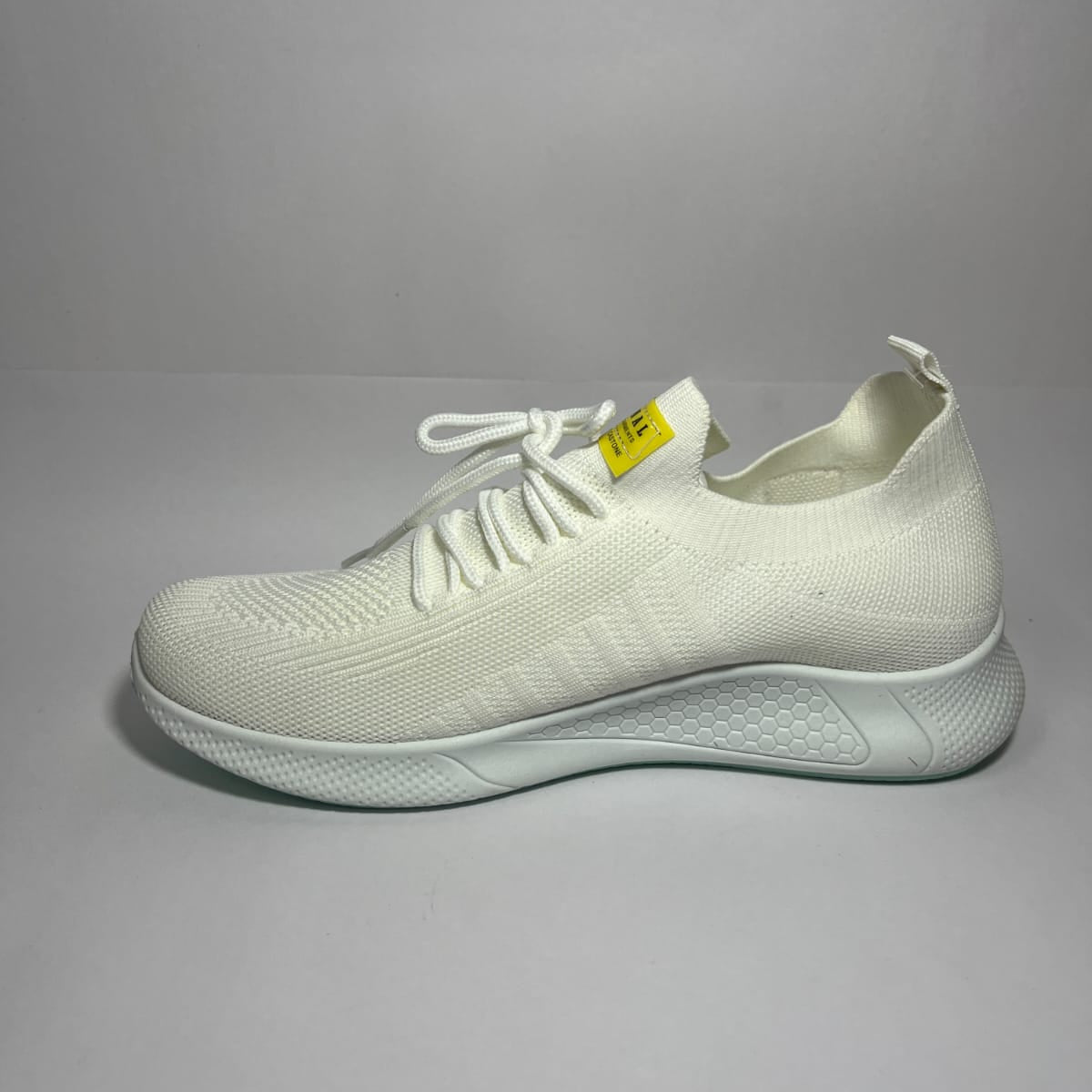 SWAGSOLE Luxury Inspired White Comfort Trainers | Sixty ml
