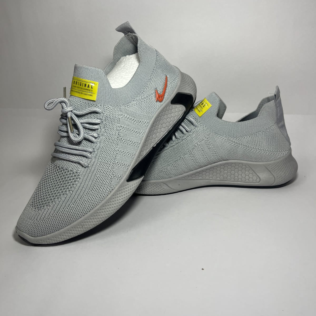 SWAGSOLE Luxury Inspired White Comfort Trainers | Sixty ml